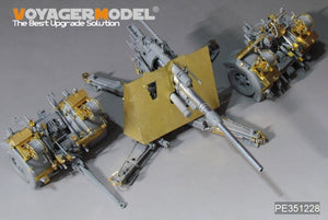 Kit de mise à niveau Voyager Model PE351228 pour canon allemand de 88 mm FlaK36 de la Seconde Guerre mondiale (pour Border BT-013) à l&amp;#39;échelle 1/35 – imagen 4