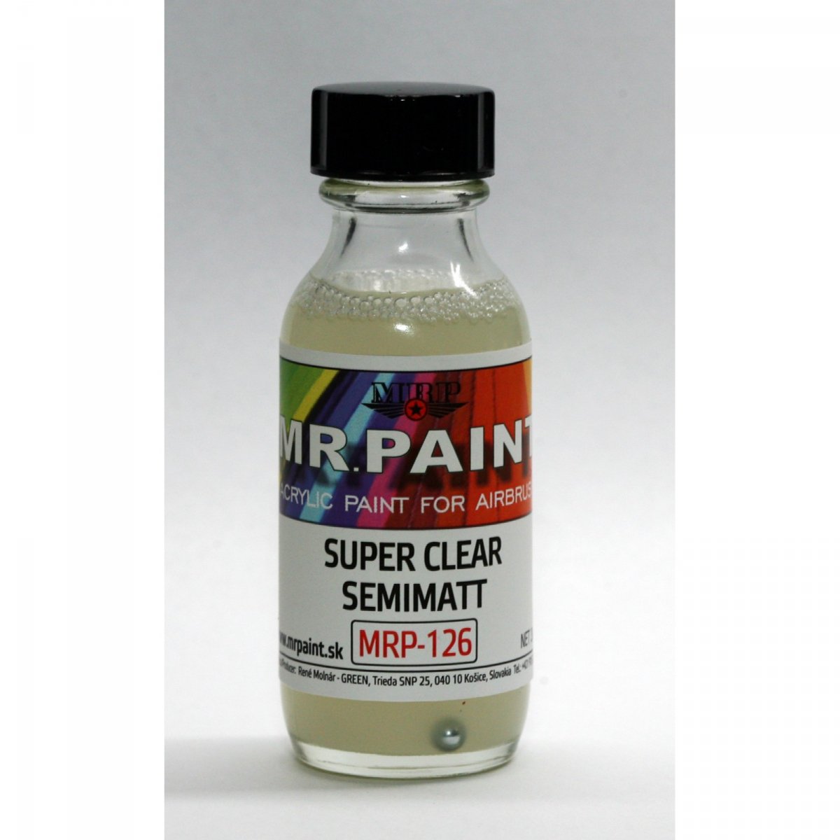 MR. Paint MRP-126 Super Transparent Semimat 30ml