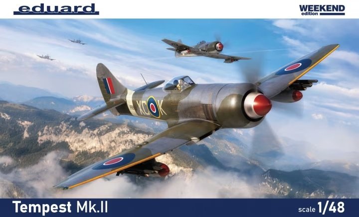 Eduard 84190 Tempest Mk.II Édition Week-end 1/48