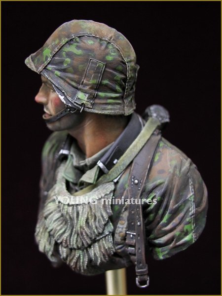 Young Miniatures YM1840 Waffen SS allemands, bataille de Koursk 1943, échelle 1/10  – Bild 3