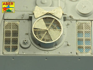 Grilles Aber 35G35 pour Panther, Ausf.G; Jagdpanther, Ausf.G2 - Modèles récents pour Takom 1/35 – image 8