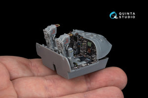 Intérieur imprimé en 3D et coloré sur papier décalcomanie Quinta Studio QD48166 A-6E TRAM Intruder (pour kit HobbyBoss) 1/48 – image 5