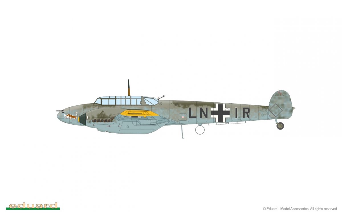 Eduard 8209 Bf 110C 1/48  – Bild 19