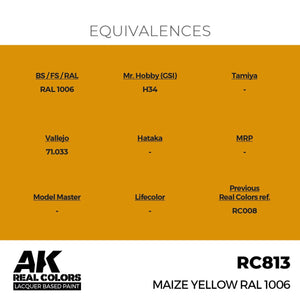 AK Interactive RC813 Jaune maïs RAL 1006 17 ml – immagine 3