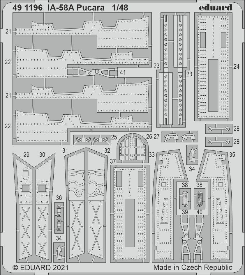 Eduard 491196 IA-58A Pucara KINETIC 1/48  – image 2