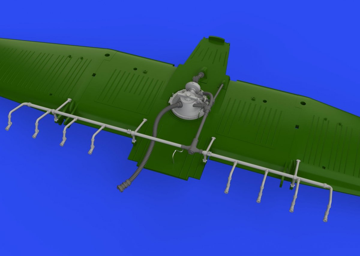 Rampes de pulvérisation Eduard 672253 Z-37A EDUARD 1/72