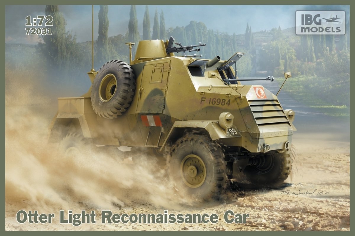 IBG 72031 Voiture de reconnaissance légère Otter 1/72
