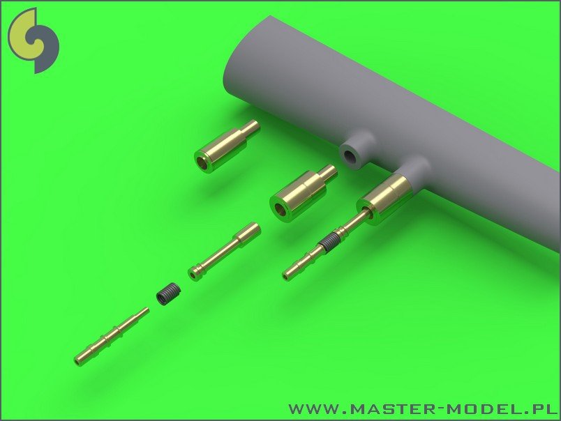 Master AM-48-095 Fairey Firefly - Hispano 20mm cannons with uncovered barrels 1/48 – zdjęcie 2