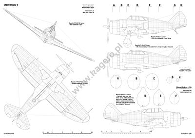 Kagero 7122 Republic P-43 Lancer EN/PL – Bild 4