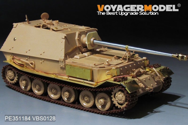 Kit d&amp;#39;amélioration pour chasseur de chars allemand Sd.Kfz.184 Ferdinand de la Seconde Guerre mondiale, Voyager Model PE351184 (pour AMUSING HOBBY 35A044), échelle 1/35 – immagine 2