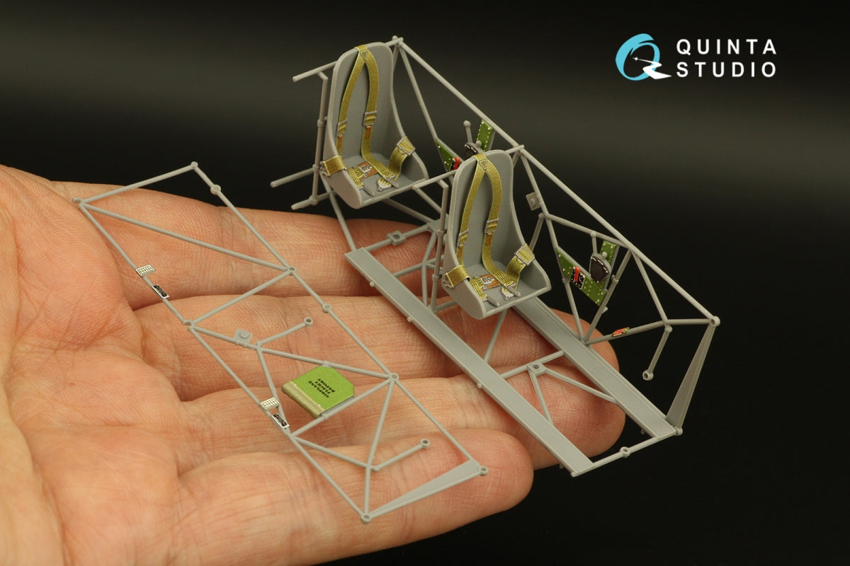 Quinta Studio QD32153 Pt-17/N2S-3 Kaydet 3D-Printed coloured Interior on decal paper (ICM) 1/32 – zdjęcie 8