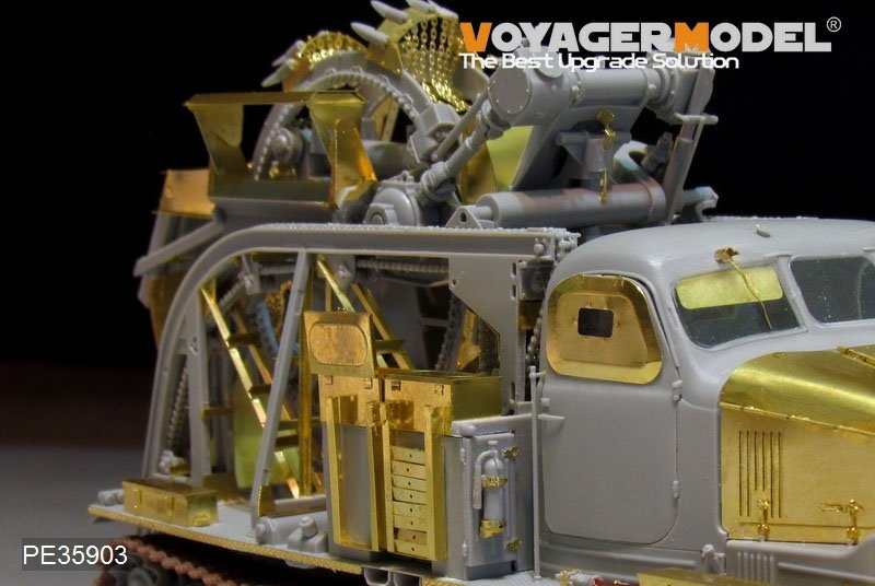 Véhicule de terrassement à grande vitesse russe BTM-3, modèle Voyager PE35903, pour TRUMPETER, échelle 1/35 – image 8