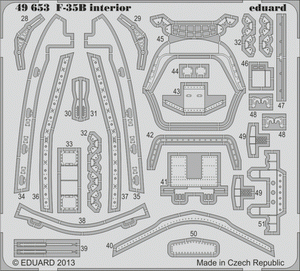 Intérieur du F-35B SA KITTY HAWK Eduard 49653 au 1/48 – Bild 2