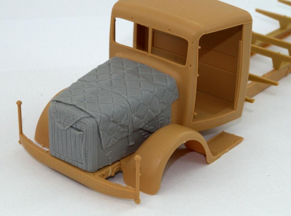 Panzer Art RE35-251 Pont moteur Bussing-NAG 4500 avec bâche d&amp;#39;hiver 1/35 – Bild 2