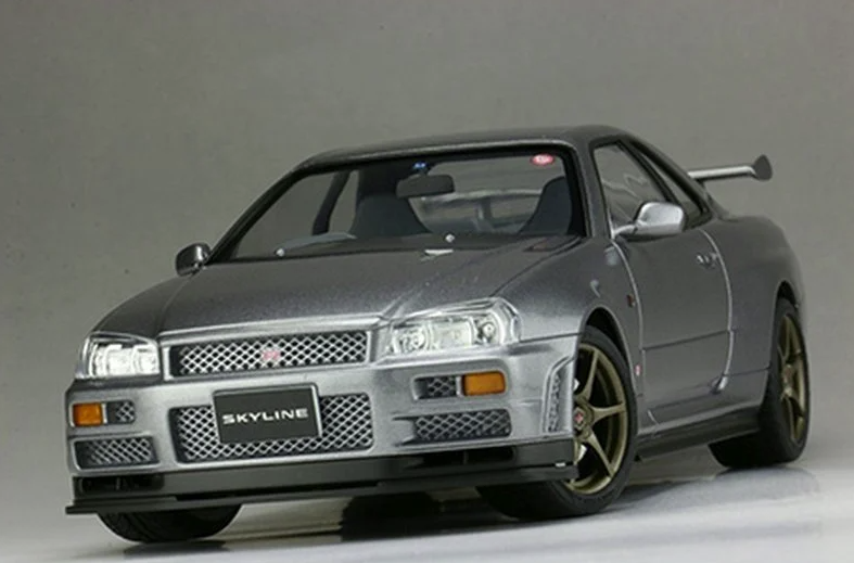 Fujimi 04666 Skyline GT-R V-specII Nur avec pare-chocs avant Nismo BNR34 1/24 – immagine 2
