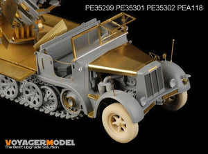 Maquette Voyager PE35299 Sd.Kfz.7/1 allemand de la Seconde Guerre mondiale, partie 1, pour DRAGON 6525 au 1/35 – Bild 7