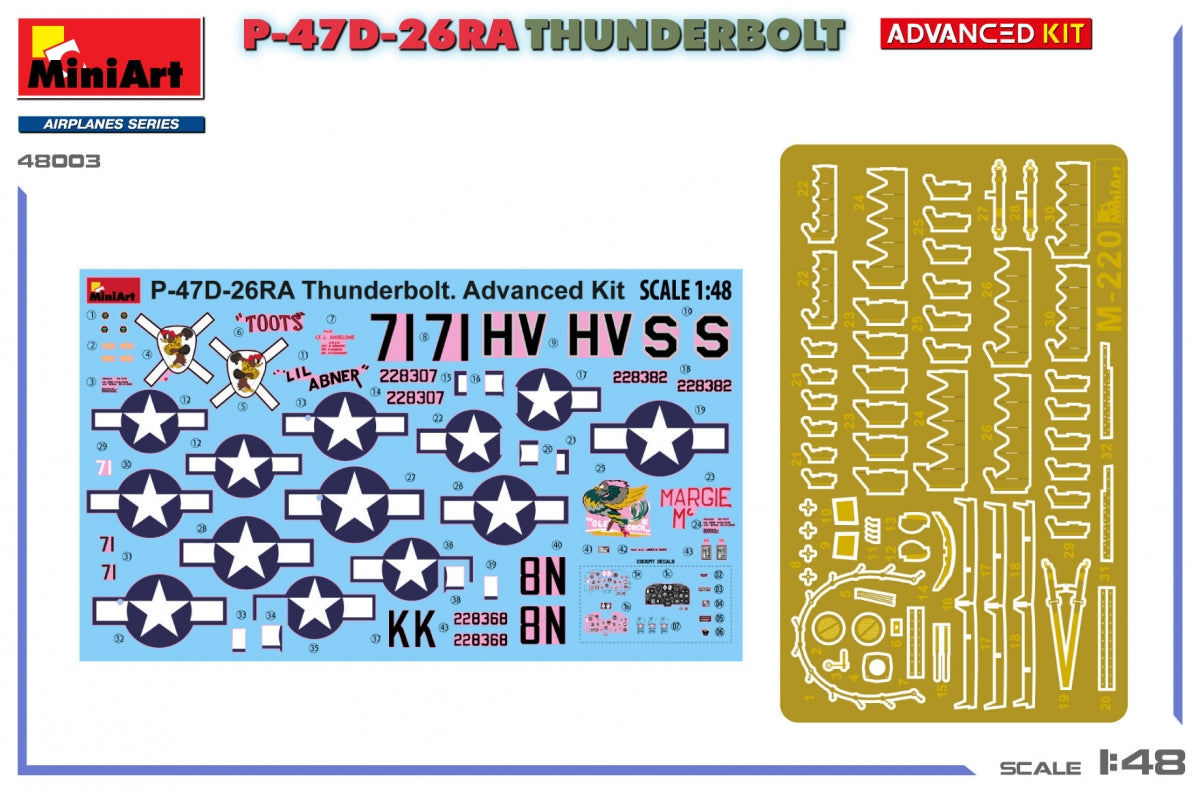 MiniArt 48003 P-47D-26RA THUNDERBOLT. KIT AVANCÉ 1/48 – image 2