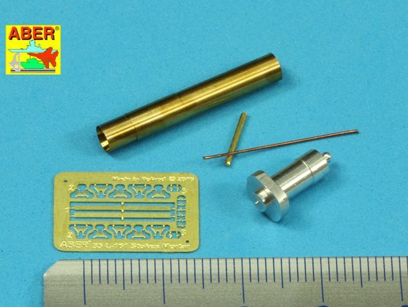 Mortier Aber 35L-161 Stokes de 4 pouces pour char britannique Mk.IV Tadpole de la Première Guerre mondiale (1/35) – Bild 2
