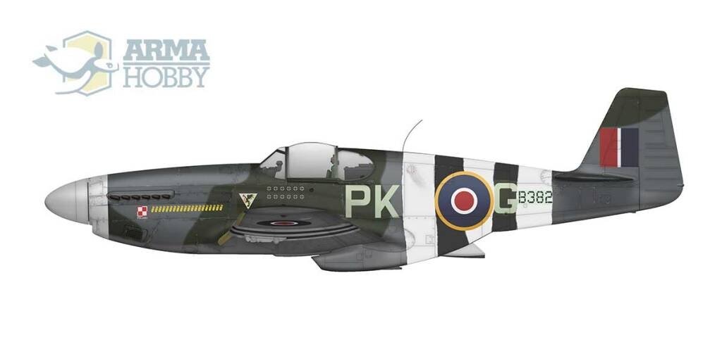Maquette Arma Hobby 70039 P-51C Mustang Mk III au 1/72 – immagine 2