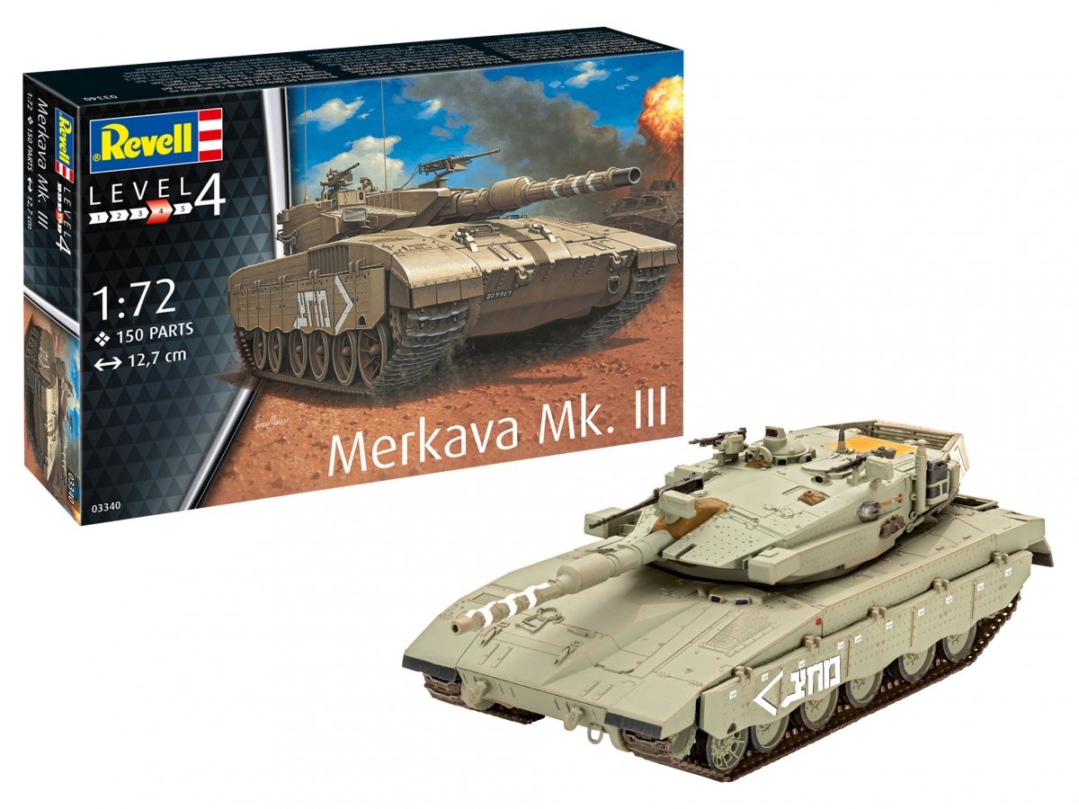 Revell 03340 Merkava Mk. III 1/72  – image 2