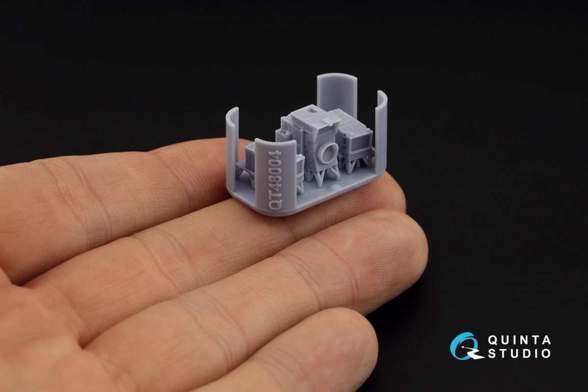 Intérieur imprimé en 3D et coloré sur papier décalcomanie (Revell) pour le Tornado GR.1 de Quinta Studio QD+48261 (avec pièces en résine imprimées en 3D) à l&amp;#39;échelle 1/48. – immagine 15