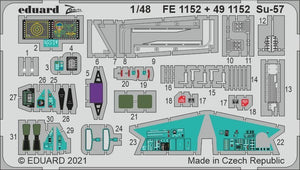 Eduard FE1152 Su-57 pour ZVEZDA 1/48