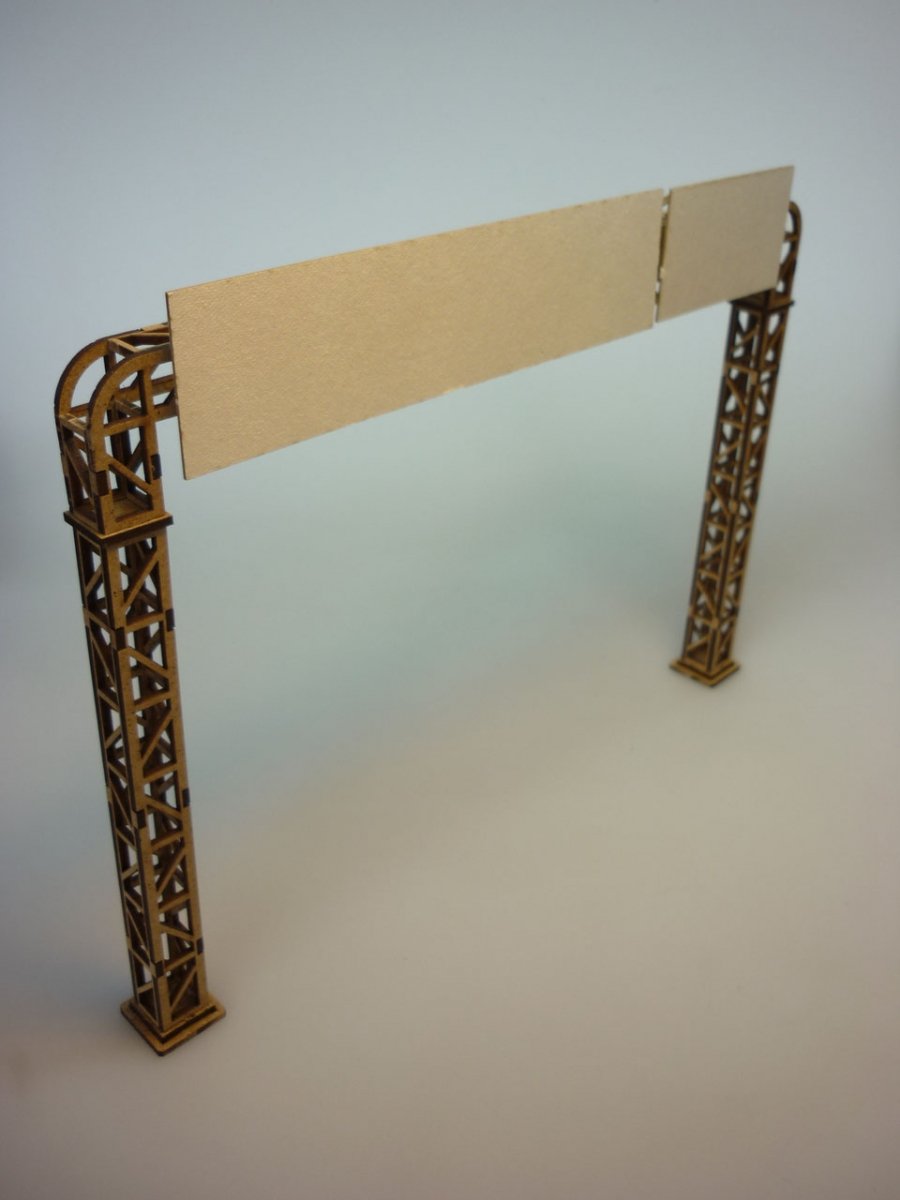 RT-Diorama 35580 Pont autoroutier pour panneaux n° 1 1/35 – immagine 2