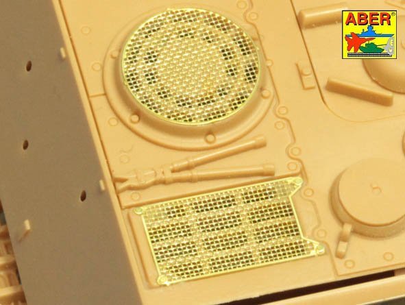 Aber 48A30 Grilles pour Sd.Kfz.186 Jagdtiger 1/48 – immagine 5