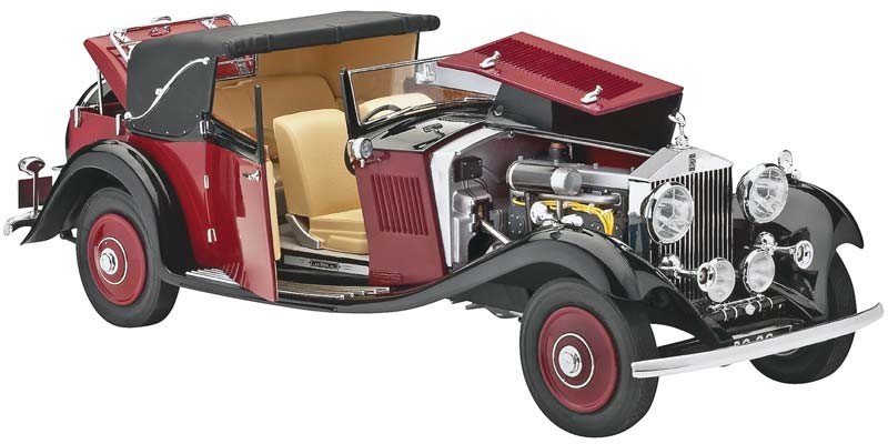 Revell 07459 Rolls Royce Phantom II Continental 1934 1/16 – Bild 2