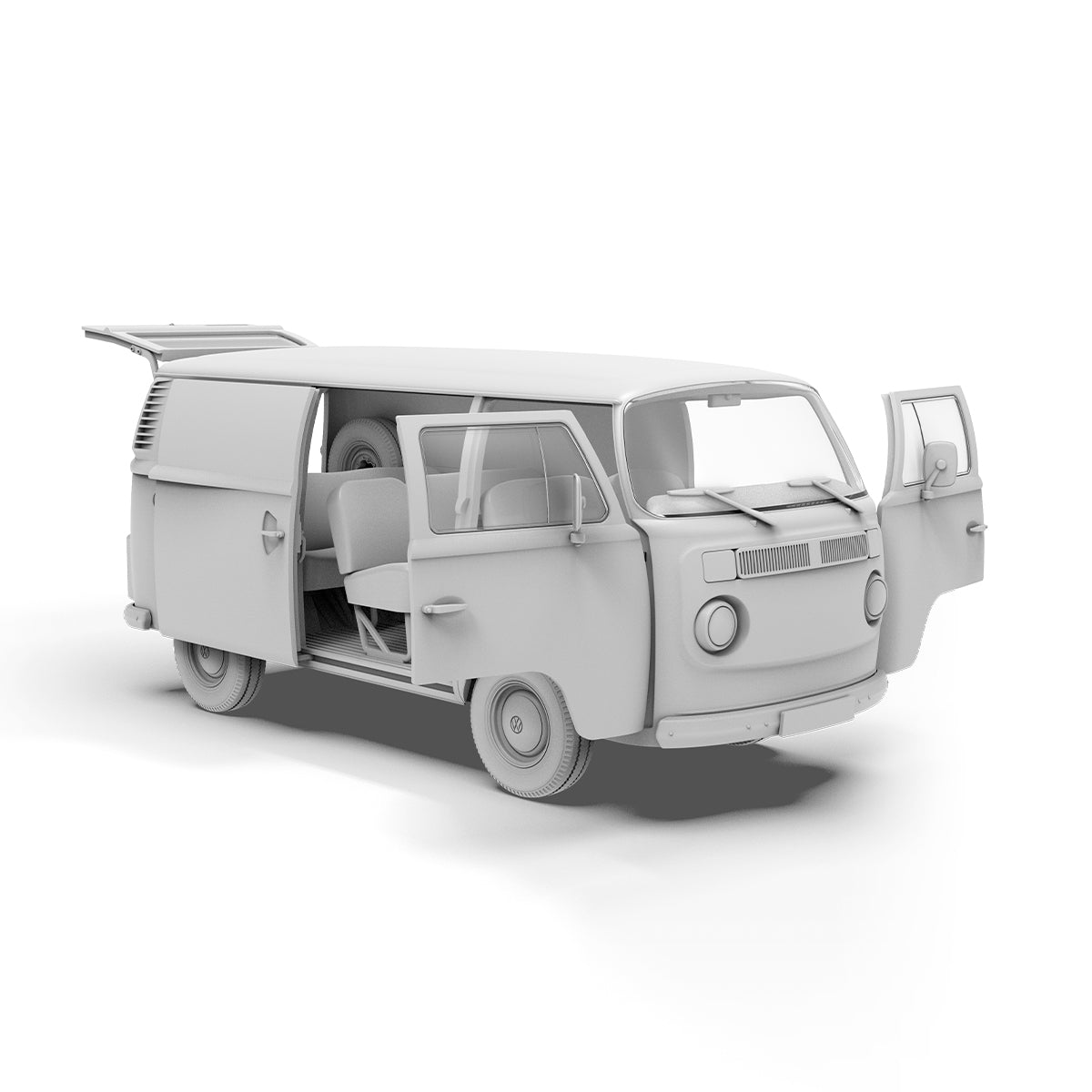 AK Interactive AK35025 T2 Modèle 1972 Fourgonnette commerciale 1/35 – immagine 5