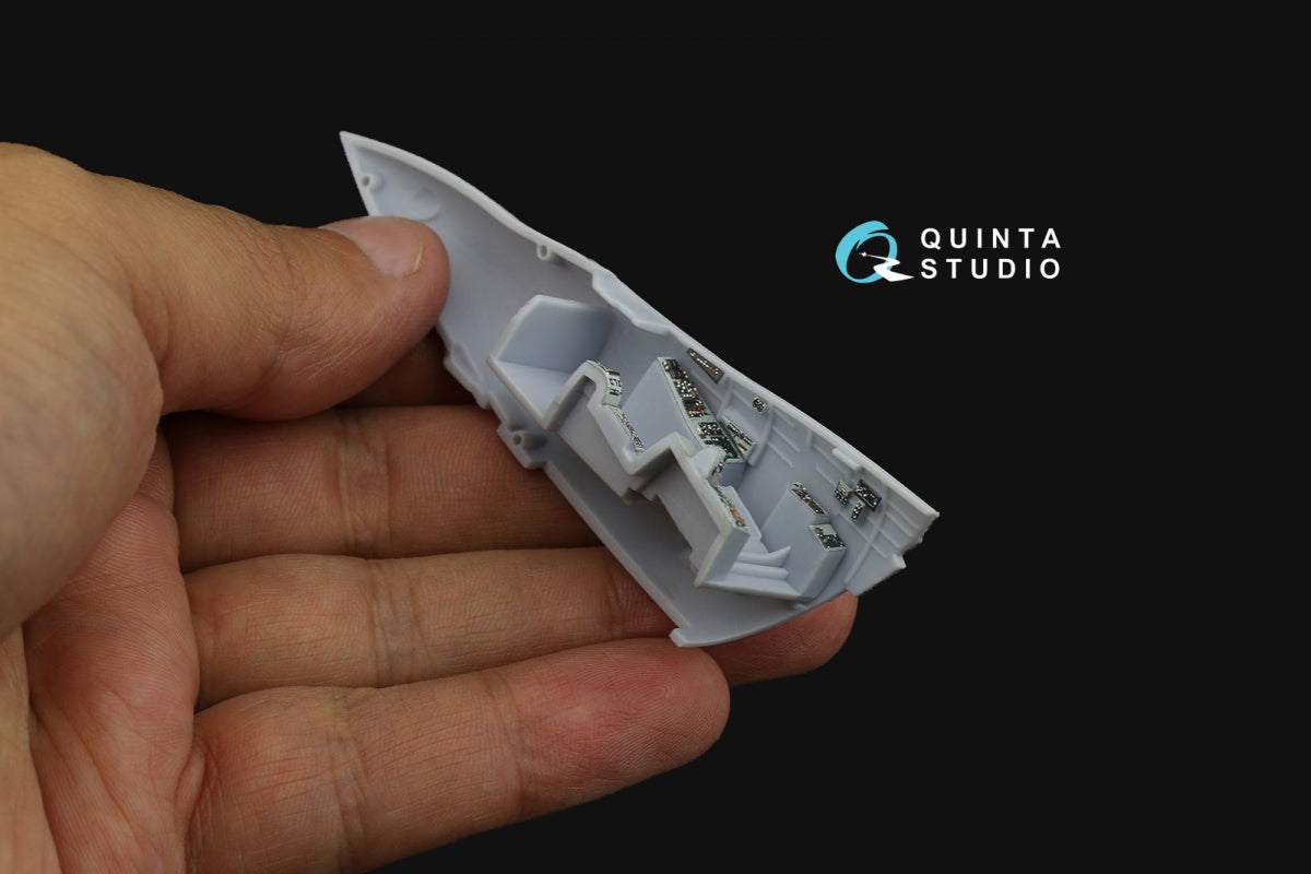 Intérieur imprimé en 3D et coloré sur papier décalcomanie Quinta Studio QD72095 Blackburn Buccaneer S.2C (Airfix) 1/72  – immagine 9