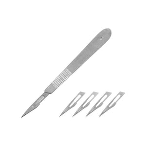 Ensemble de scalpels Modelcraft PKN1214-3-11 en acier inoxydable