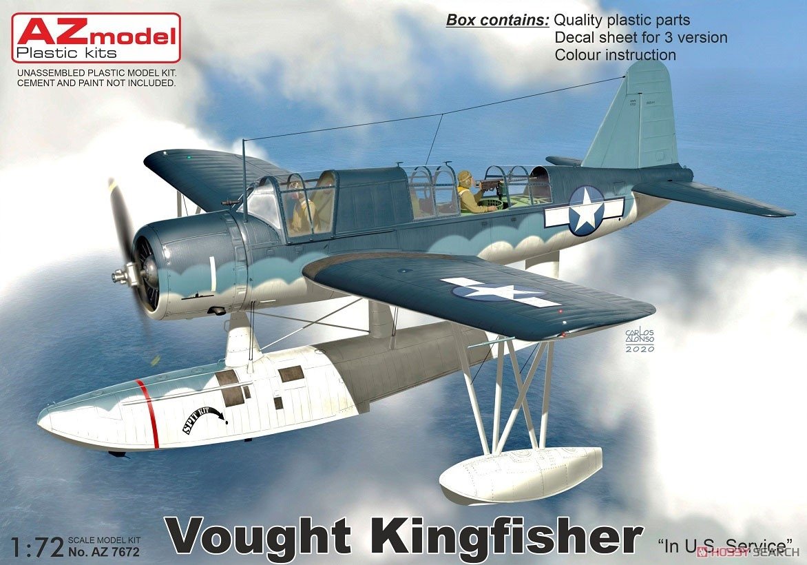 AZ Model AZ7672 Vought Kingfisher US Navy and Coast Guard service 1/72