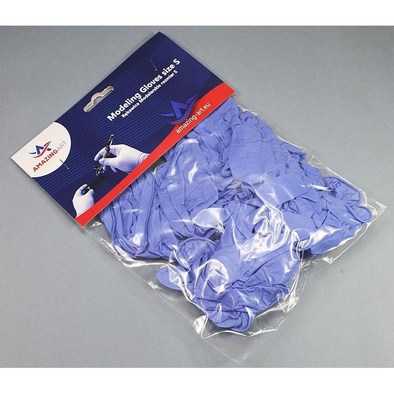 Amazing Art 18895 Modeling Gloves 10 pcs size S