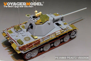 Maquette Voyager PE35869, char Panther II allemand de la Seconde Guerre mondiale (modèle de base) pour AMUSING HOBBY, échelle 1/35 – image 5