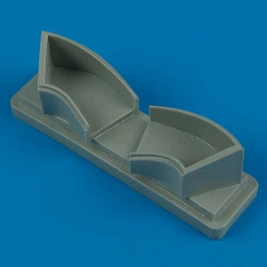 Échappement d&amp;#39;intercooler Quickboost QB48299 P-47 Thunderbolt Tamiya 1/48