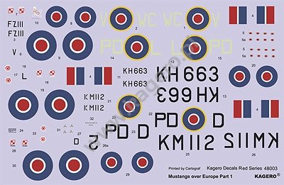 Kagero KD48003 Mustangs over Europe Part 1 Nos. 303 &amp;amp; 309 Squadrons 1/48 – zdjęcie 2