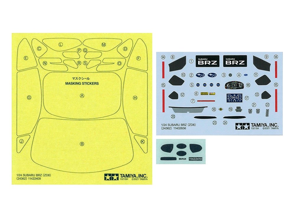 Tamiya 24362 SUBARU BRZ (ZD8) 1/24  – Bild 8