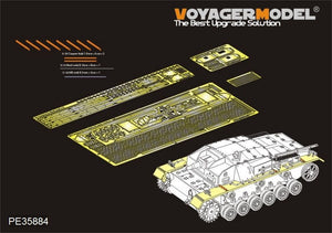 Ailes Voyager Model PE35884 pour StuG.III Ausf.AD allemand de la Seconde Guerre mondiale, compatibles avec le modèle DRAGON 1/35