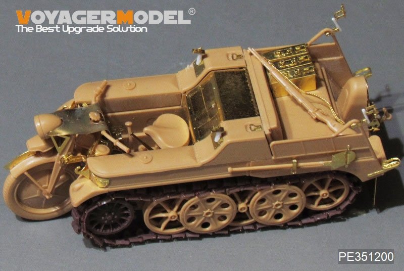 Voyager modèle PE351200 seconde guerre mondiale allemand Sd.Kfz.2 kleines Kettenkard pour TAMIYA 35377 1/35 – image 10