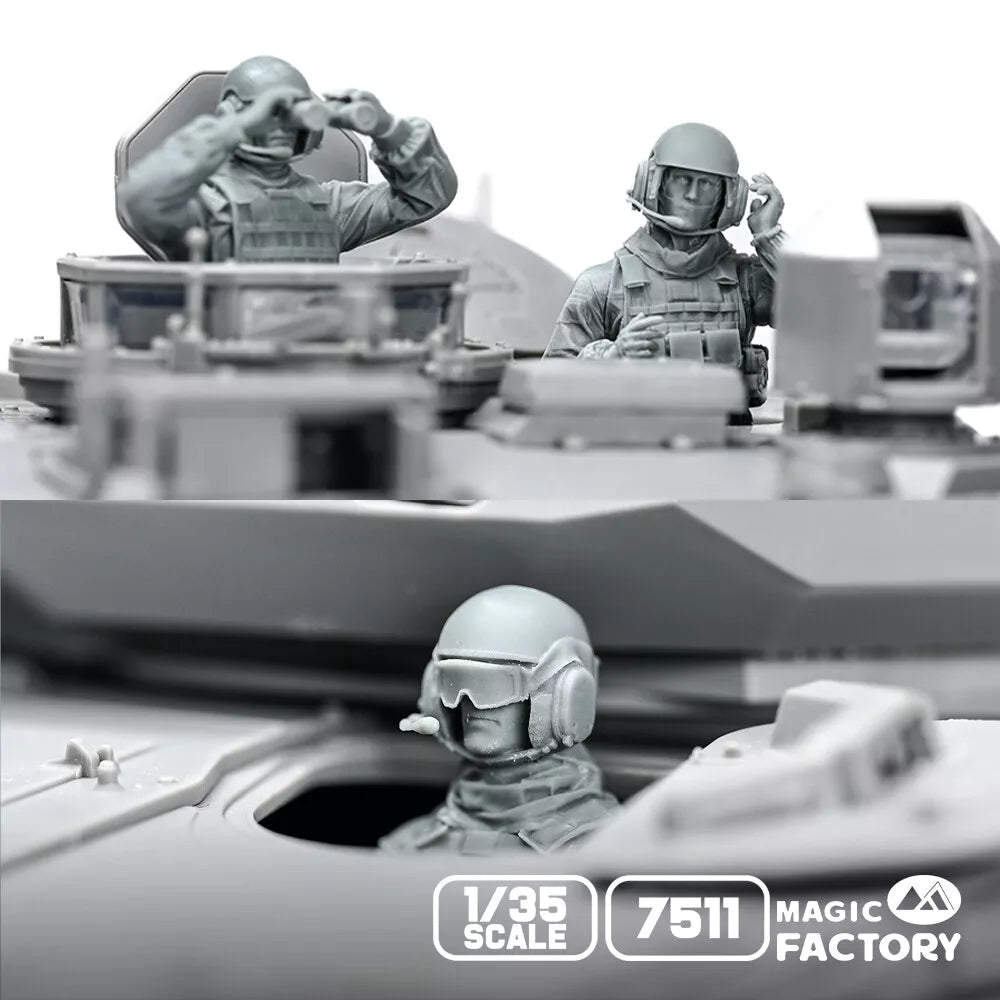 Magic Factory 7511 Coffret d&amp;#39;équipage de véhicule de combat moderne de l&amp;#39;armée américaine (années 2020) 1/35 – image 4