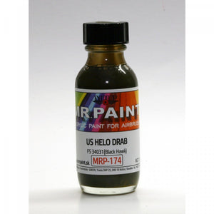 Peinture MR. Paint MRP-174 US HELO DRAB UH-60 Black Hawk 30 ml  – image 2