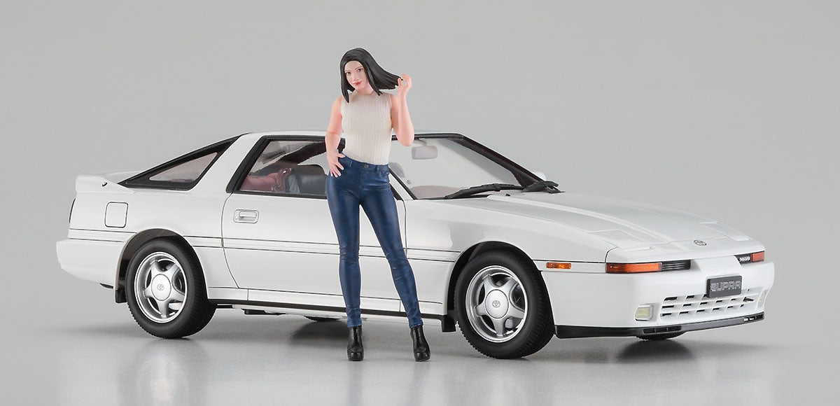 Hasegawa SP614 Toyota Supra A70 2.0GT Twin Turbo 1990 avec figurine féminine 1/24 – Bild 2