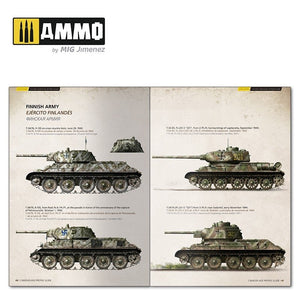 AMMO of Mig Jimenez 6145 T-34 Colors. T-34 Tank Camouflage Patterns in WWII (Multilingual) – zdjęcie 4