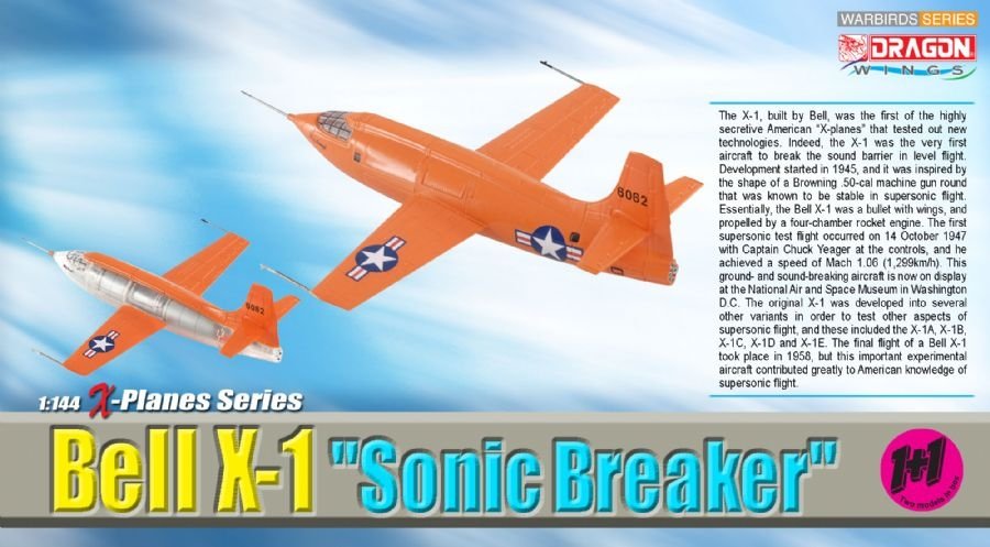 Dragon 51021 Bell X-1 « Brise-Sonic » 1/144