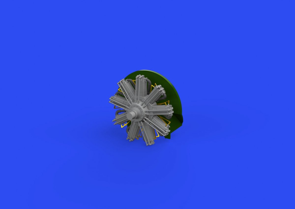 Moteur Bentley Sopwith Camel Eduard 648677 EDUARD 1/48 – image 3
