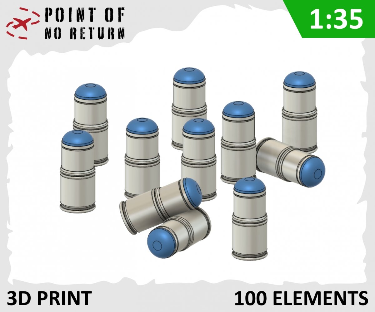 Point de non-retour 3522016 Grenades 40 mm M397 1/35