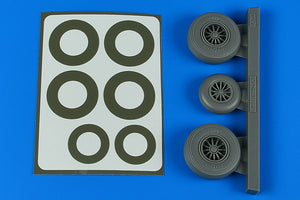 Masques de peinture pour roues Aires 4867 B-26K Invader (fin de série) 1/48 ICM