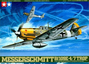 Tamiya 61063 Messerschmitt Bf109E-4/7 Trop 1/48