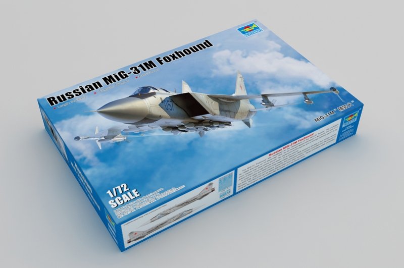 Trumpeter 01681 MiG-31M Foxhound russe au 1/72 – immagine 2